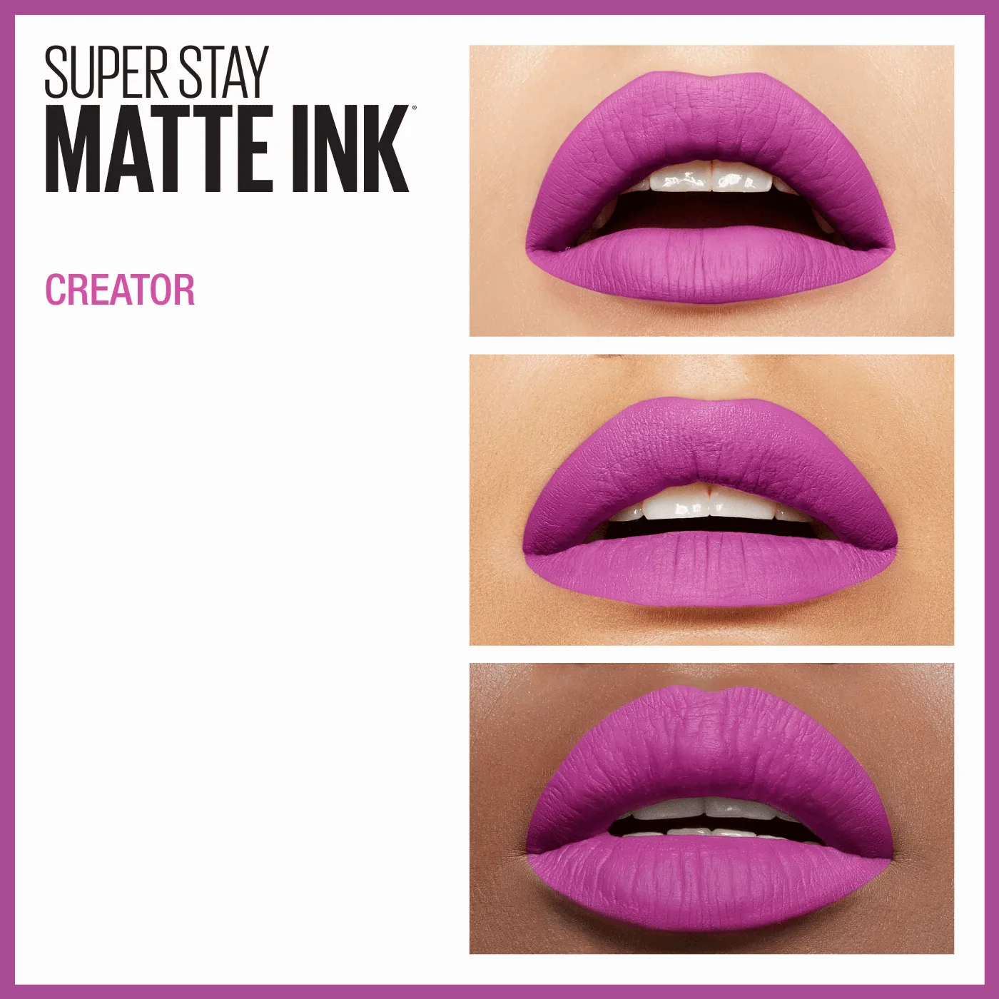 Maybelline New York - Rouge à lèvre Mat Liquide Superstay Matte Ink 35 CREATOR – vue 3