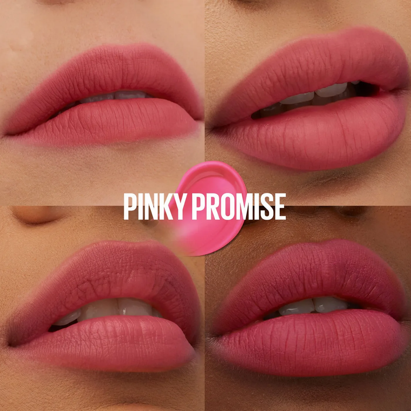 MAYBELLINE NEW YORK SUPERSTAY TEDDY TINT BLUSH À LÈVRES LIQUIDE FINI MAT FONDU PINKY PROMISE 45 – vue 3