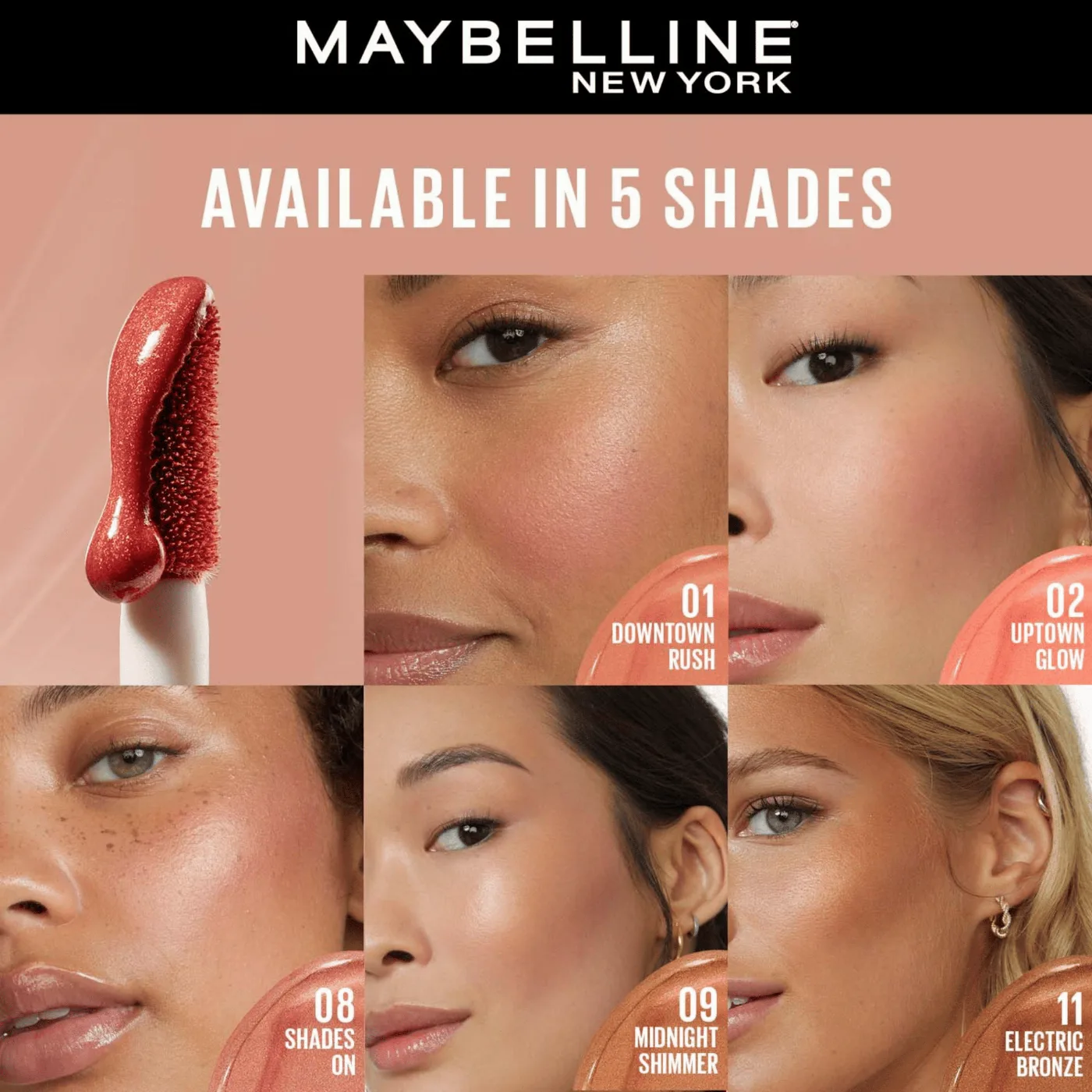 MAYBELLINE SUNKISSER BLUSH 05 BLASING BLUSH – vue 3