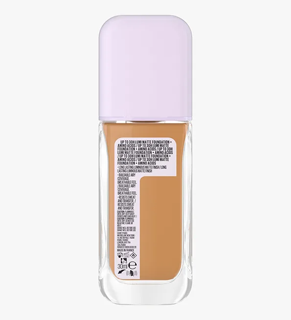 MAYBELLINE SUPERSTAY LUMI MATTE FOND DE TEINT 327 – vue 3