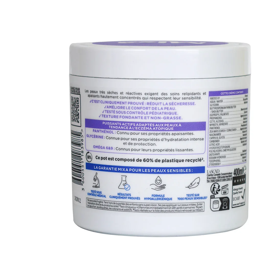 Mixa Crème Panthénol Confort - Visage, Corps, Mains 400ml – vue 2