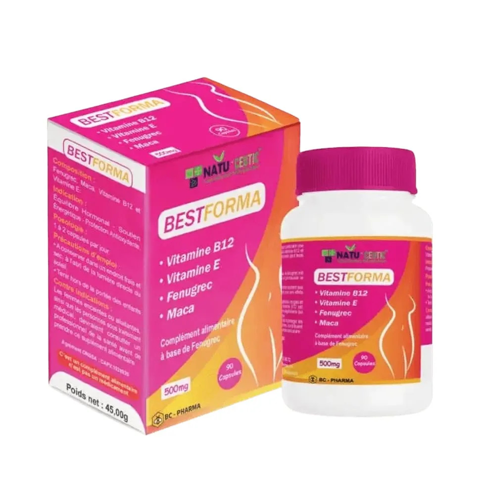 NATUCEUTIC BESTFORMA 500 MG 90 CAPSULES