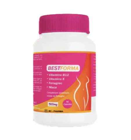 NATUCEUTIC BESTFORMA 500 MG 90 CAPSULES – vue 2