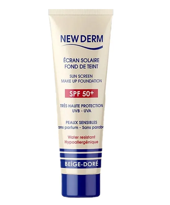 NEW DERM ECRAN SPF 50+ BEIGE DORE