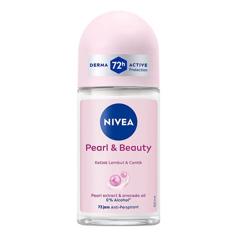 NIVEA DEODORANT ROLL-ON PEARL & BEAUTY 50ML