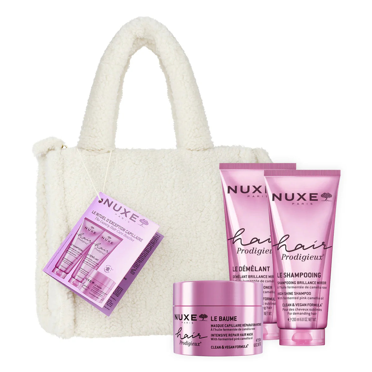 NUXE HAIR PRODIGIEUX COFFRET LE RITUEL D'EXCEPTION CAPILLAIRE