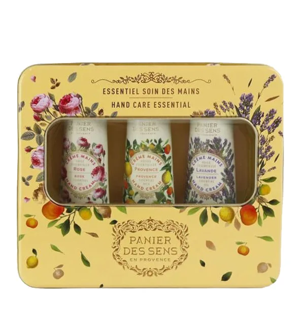 PANIER DES SENS COFFRET HAND SET COLLECTION ORANGER
