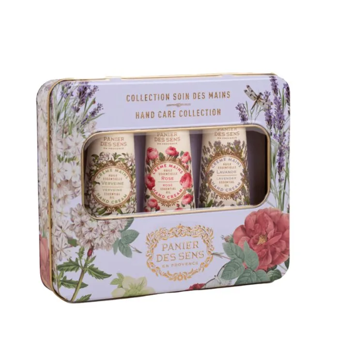 PANIER DES SENS COFFRET HAND CARE COLLECTION ROSE LAVANDE