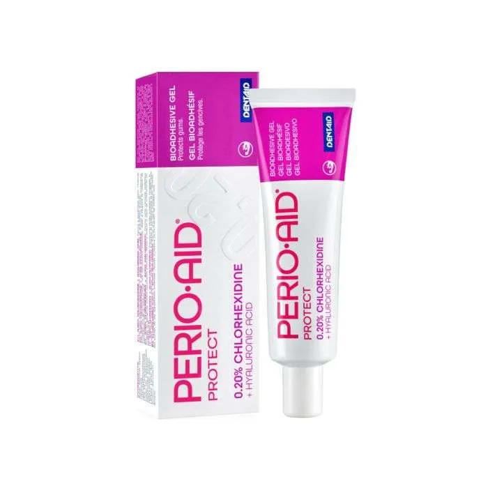 PERIO·AID Protect Gel 0,20 % Chlorhexidine + Acide Hyaluronique 30 ml