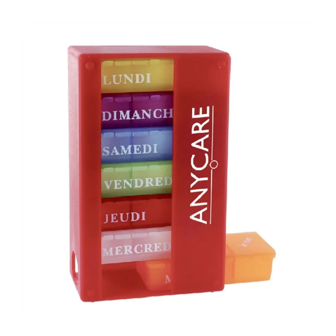 PILULIER HEBDOMADAIRE 3*7 JOURS WS-RED