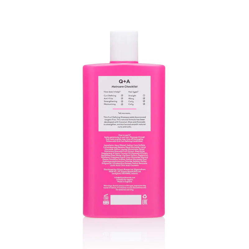 Q+A CURL DEFINING SHAMPOOING 250ML – vue 2