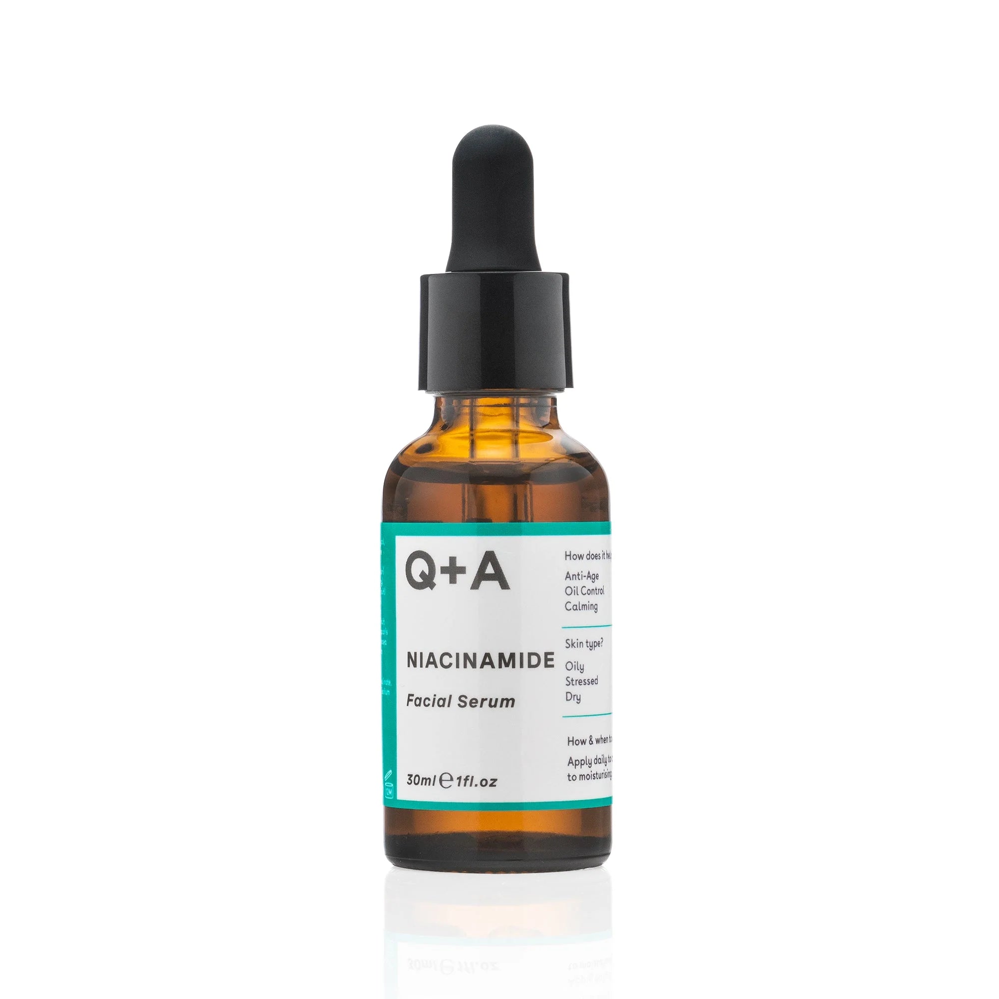 Q+A NIACINAMIDE FACIAL SERUM 30ML – vue 2