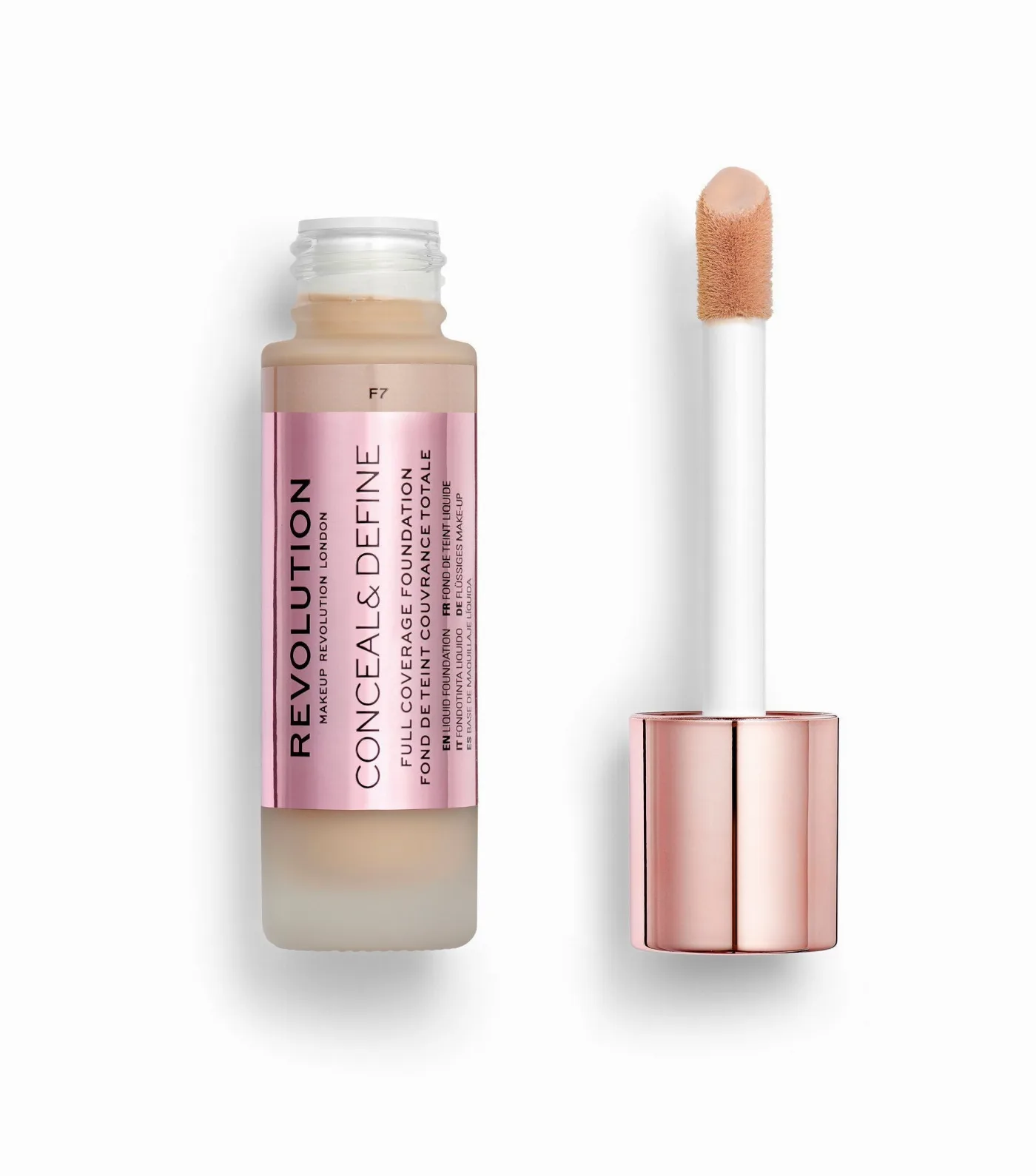 REVOLUTION CONCEAL & DEFINE FOUNDATION F7