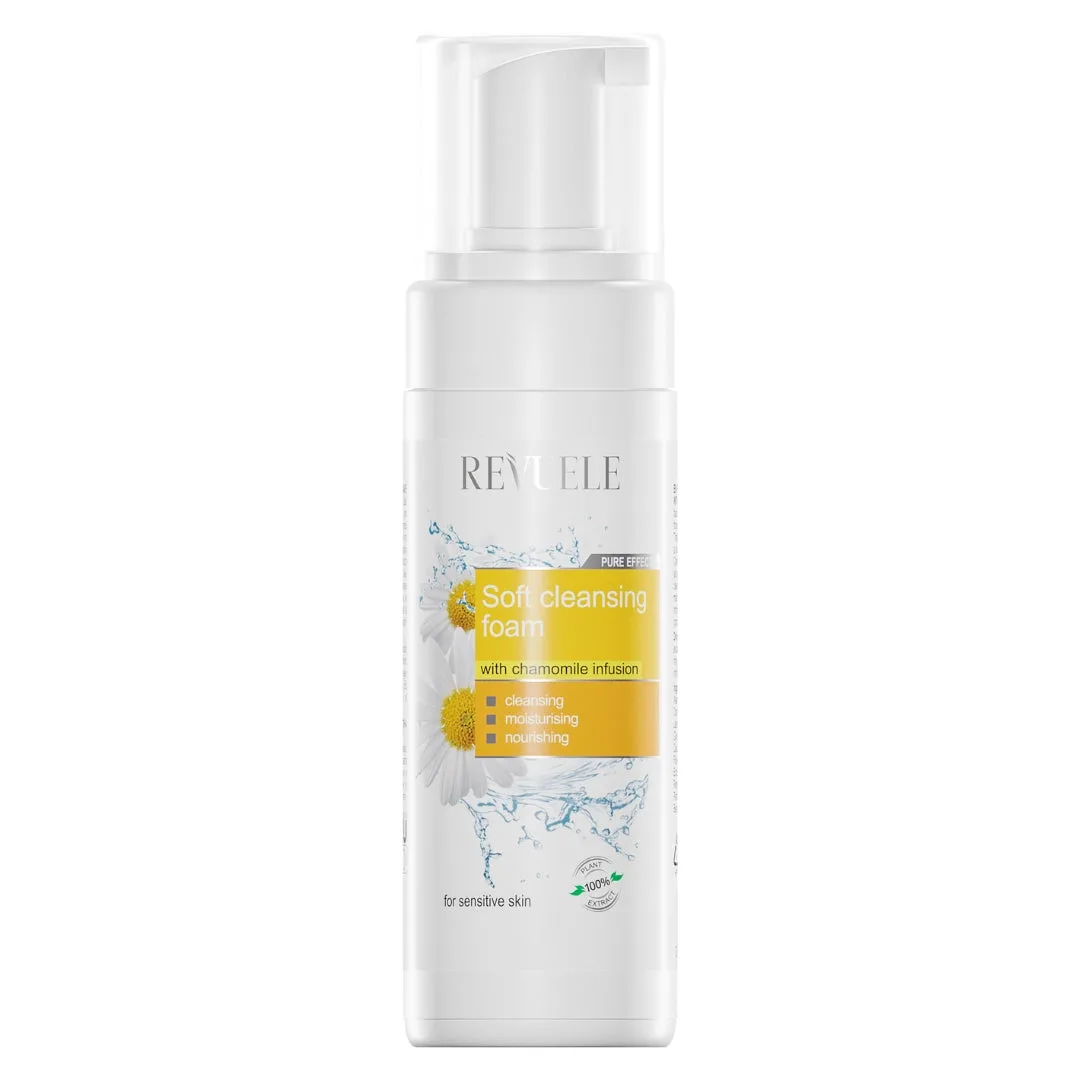 REVUELE Foam Soft Cleansing with chamomile extract, 150 ml