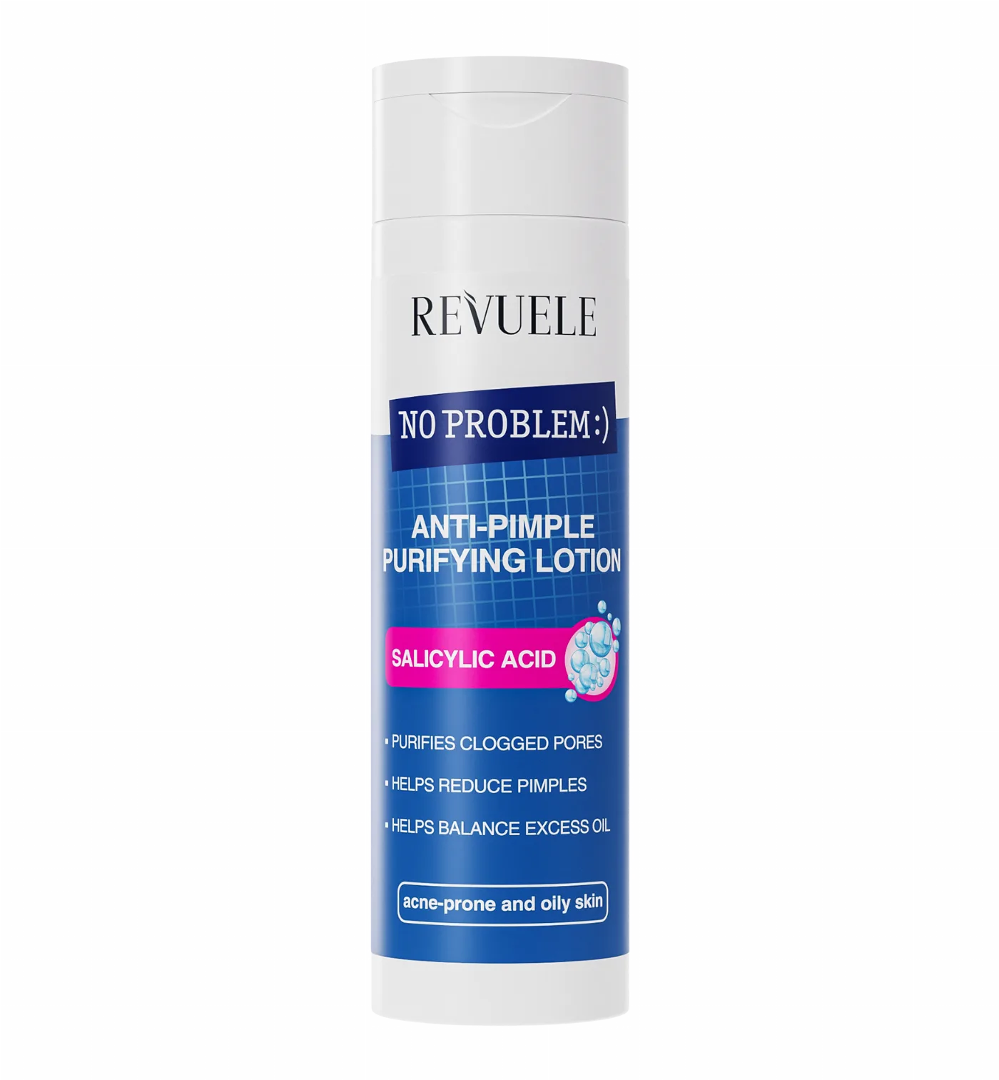 REVUELE NO PROBLEM ANTI-PIMPLE PURIFYING LOTION SALICYLIC ACID, 200 ml