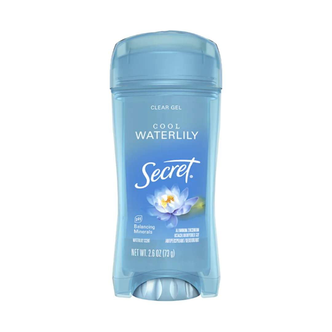 Secret Déodorant et antitranspirant  Waterlily Clear Gel pour femmes
