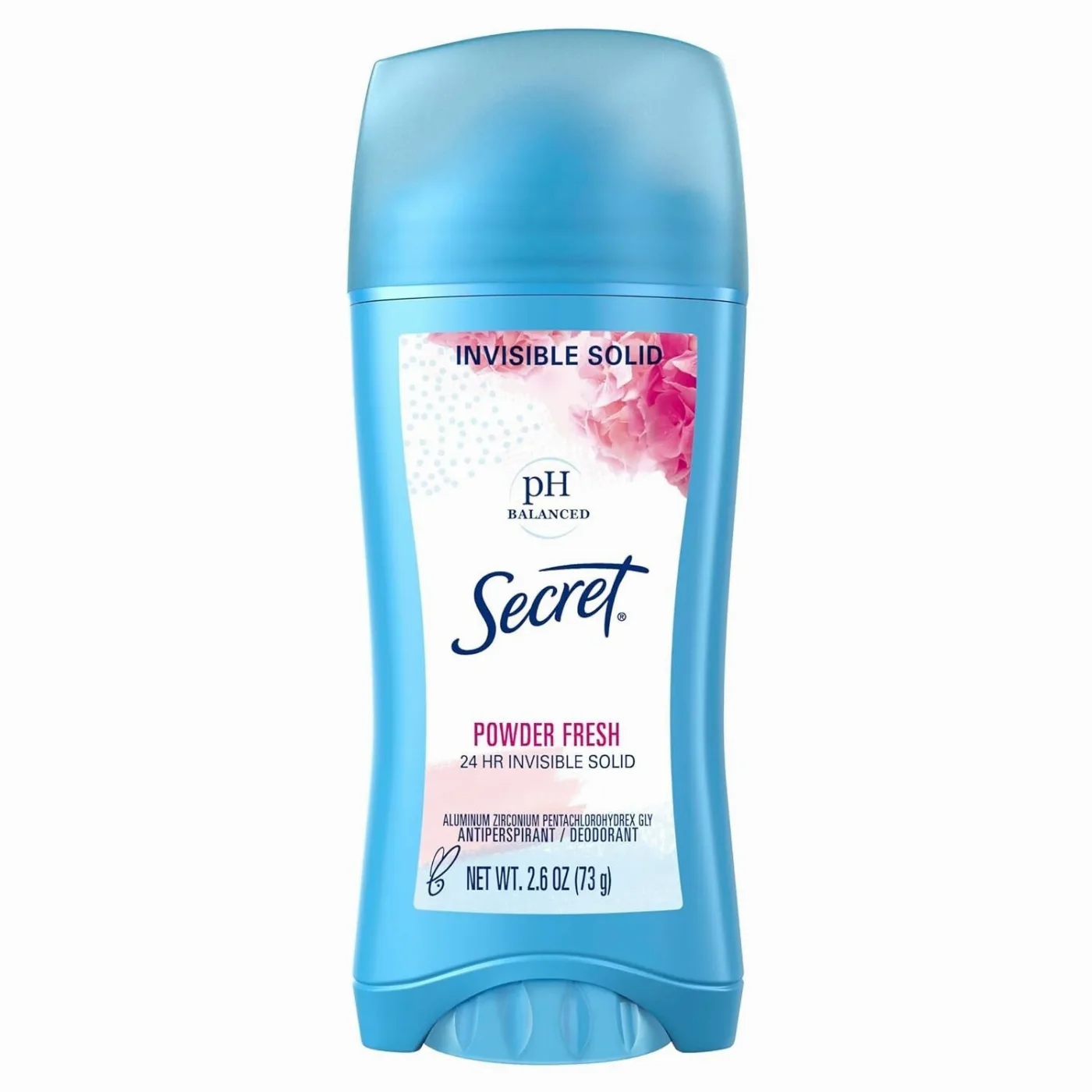 Secret Déodorant solide invisible au pH équilibré, fraîcheur poudre 73ML