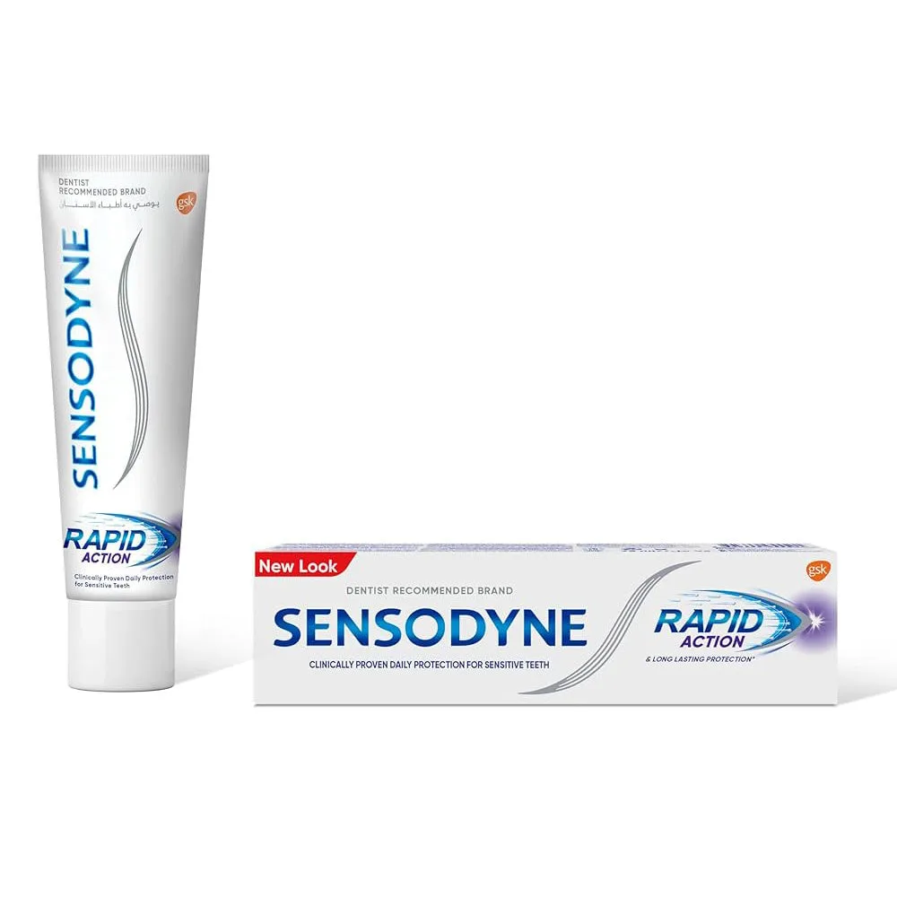 Sensodyne Dentifrice Rapide action Blancheur 75 Ml