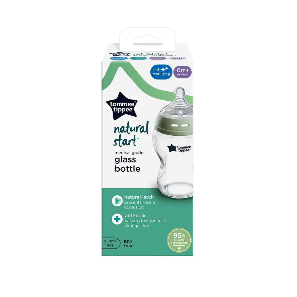 Tommee Tippee - Biberon verre Natural Start 250 ml – vue 2