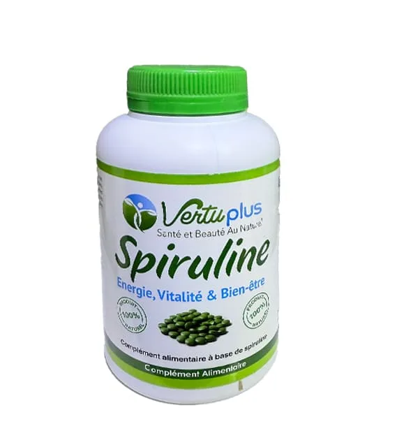 VERTUPLUS SPIRULINE 500 MG 200 COMPRIMES