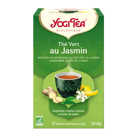 Yogi Tea - THE VERT AU JASMIN 17 Sachets