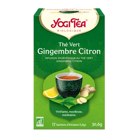 Yogi Tea - THE VERT GINGEMBRE CITRON 17 Sachets