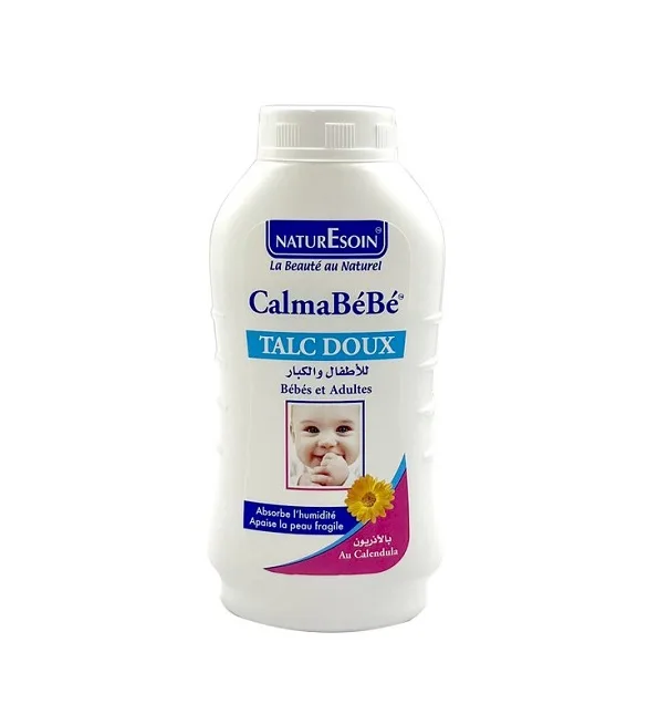 CALMABéBé Talc Doux 100g – Bébé et Adulte – au Calendula