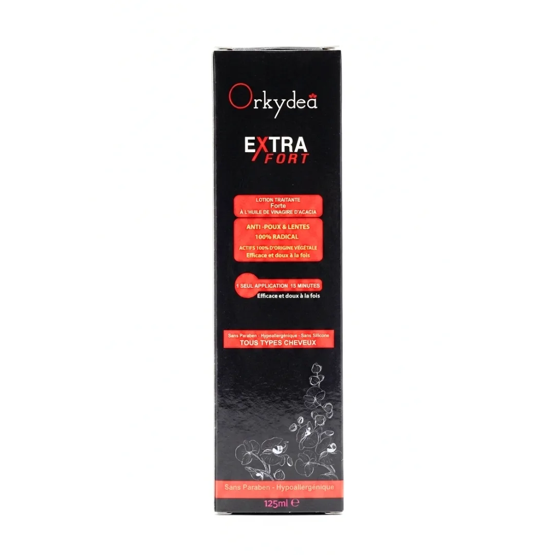 Orkydea Extra Fort Lotion Traitant Anti-Poux Et Lentes 125ml