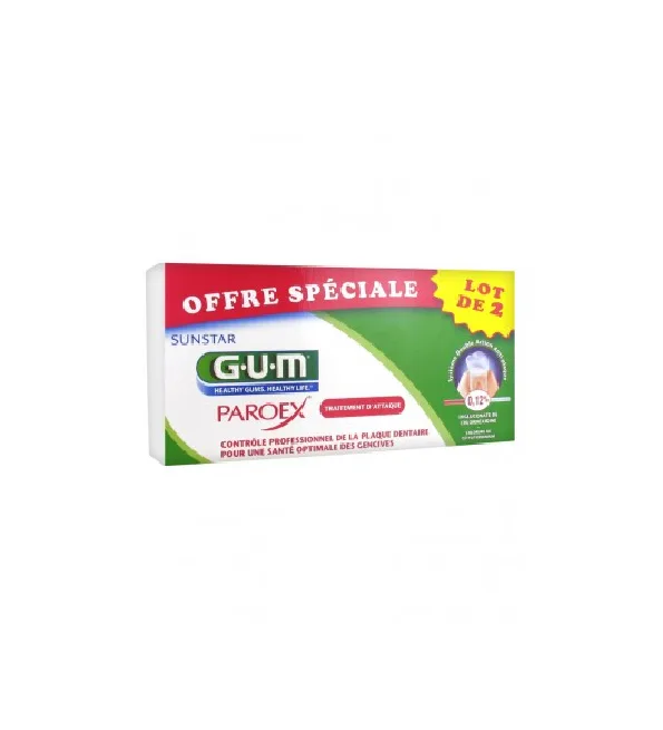 Gum 2 Dentifrice Paroex N1770/2 pack