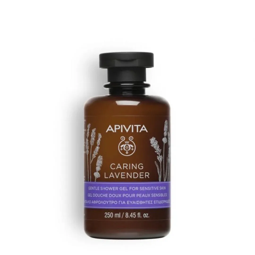 Apivita Gel Douche lavande Peaux Sensibles 250ml