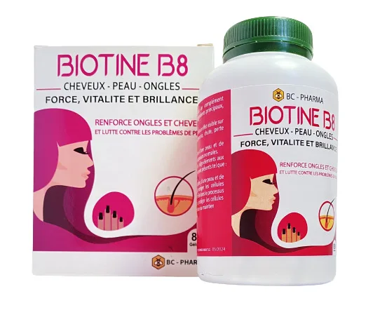 BC PHARMA Biotine B8 Fortifiante 80 Gelules