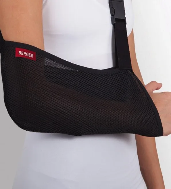 Berger Support Bras en Tissu perfore Small BG-202S