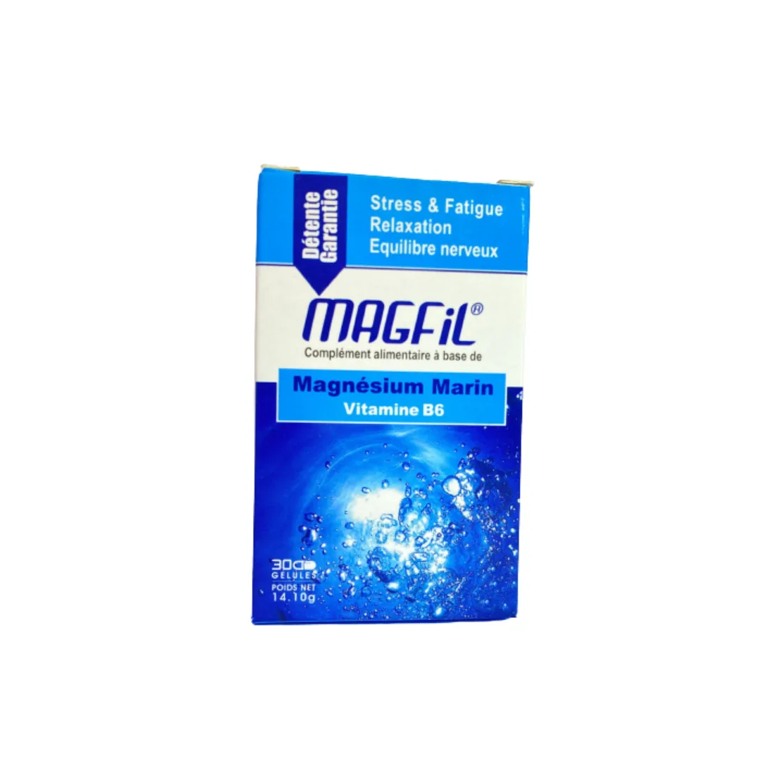 Magfil Magnesium & Vitamine B6 30 Gelules