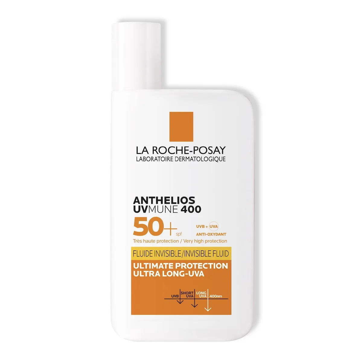 La Roche-Posay ANTHELIOS UVMUNE 400 crème solaire fluide invisible | peaux sensibles | 50ml