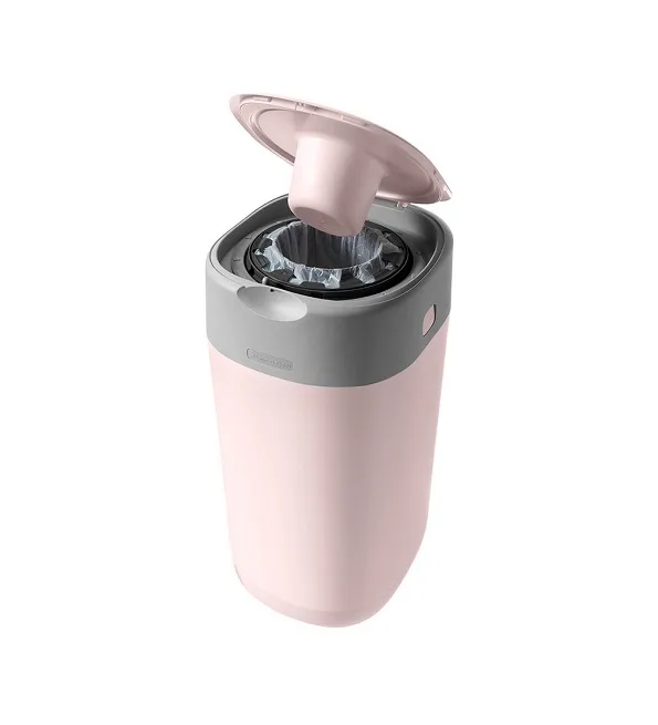 Tommee Tippee Poubelle à Couches Anti-Odeur Twist & Click – Rose