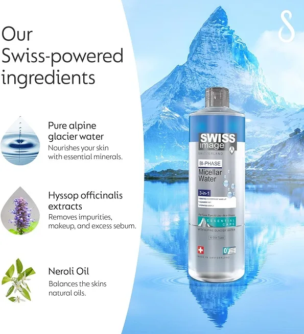 Swiss Image Essential Care Bi-Phase Micellar Water 400 ml – vue 3