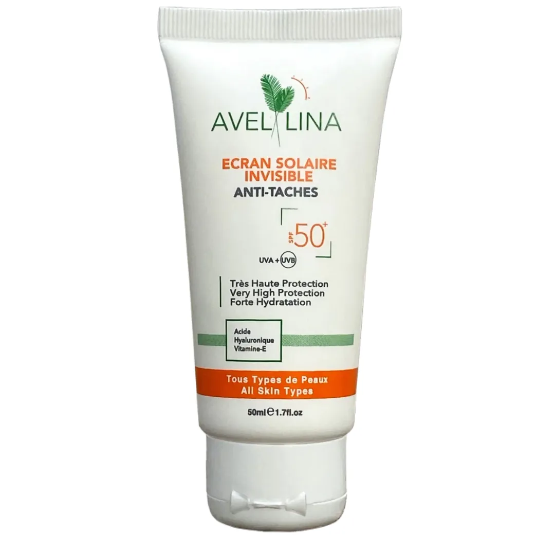 Avellina Écran Solaire Invisible SPF50+