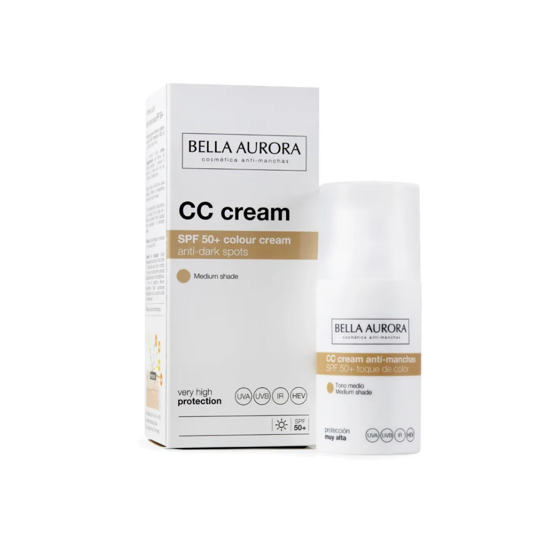 Bella Aurora CC Creme Medium Spf50+ 30ml