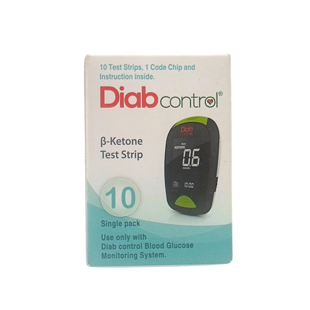 Diab Control Bandeletes Acetone 10 Pieces