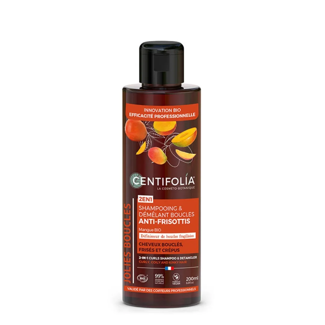 Centifolia Shampoing & Demelant Boucles Anti-frisottis 200ml