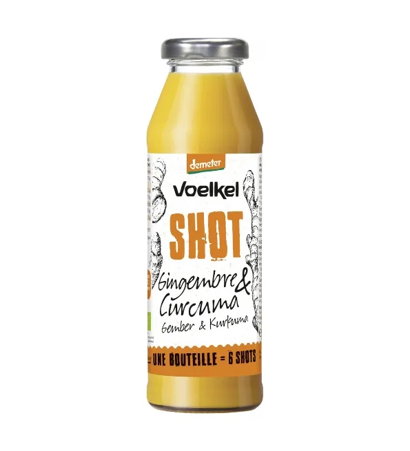 VOELKEL SHOT CURCUMA GINGEMEBRE 280ML