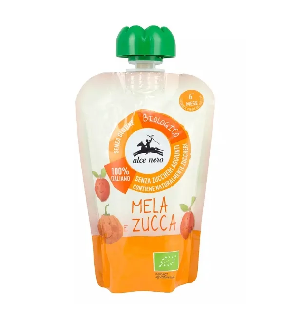ALCE NERO PUREE DE POMME ET DE COURGE 100G