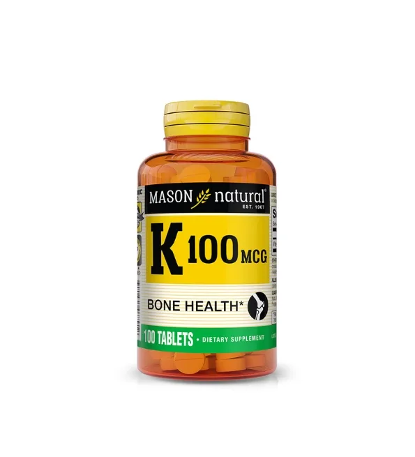 Mason Natural K 100mgg 100 Tablets