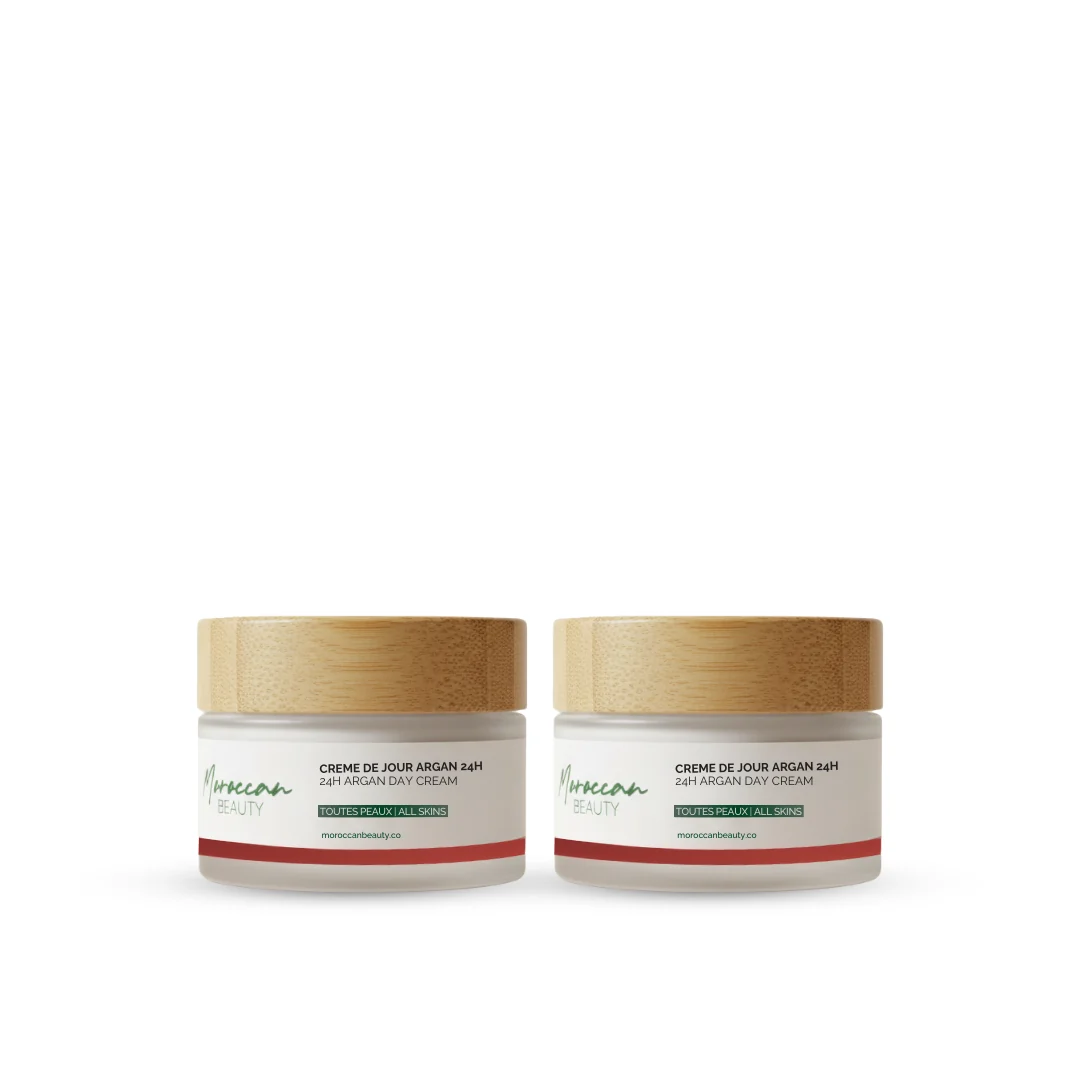 Moroccan Beauty creme de jour Argan 2x50ml pack