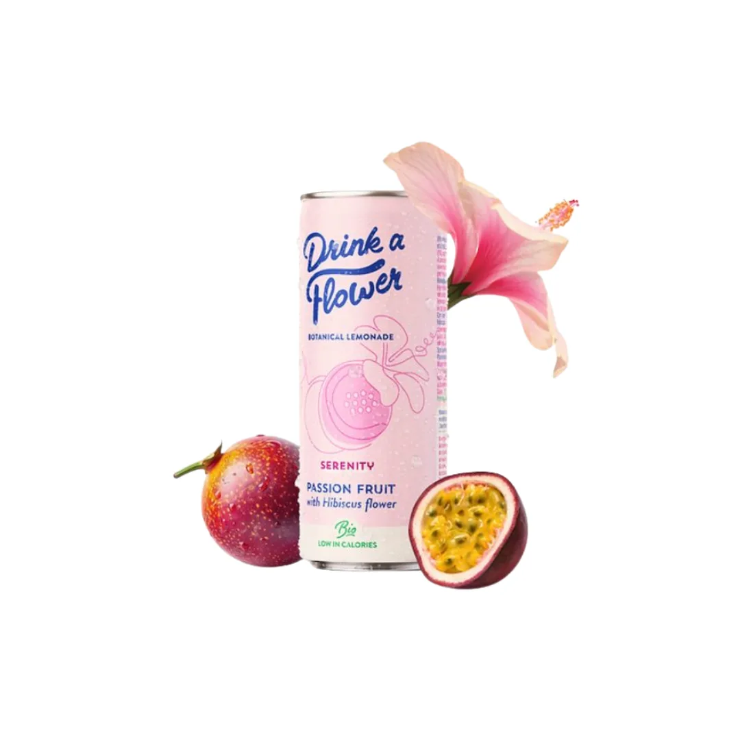 DRINK A FLOWER LIMONADE BOTANIQUE HIBISCUS PASSION 250ML