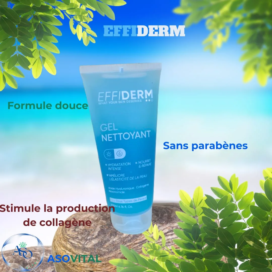 Effiderm Gel Nettoyant 200ml