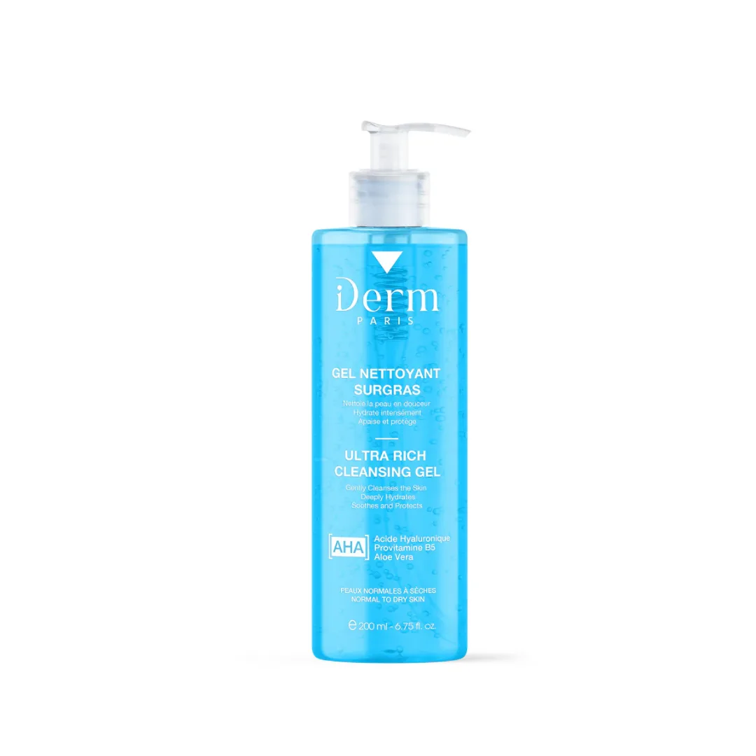 IDerm Gel Nettoyant Surgras 200ml