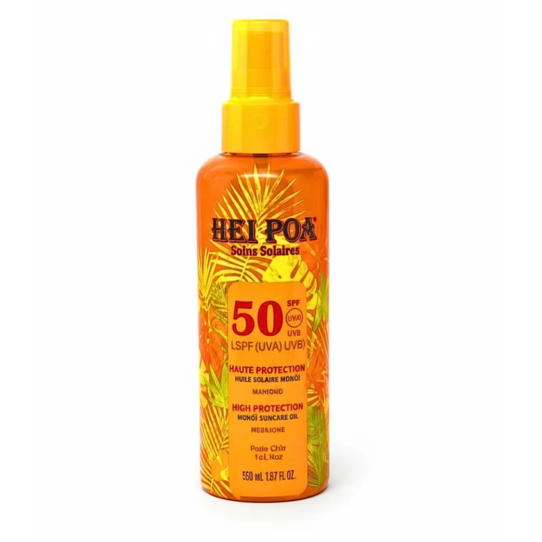 Hei Poa Huile Solaire Monoi Hydratante SPF50 150ml