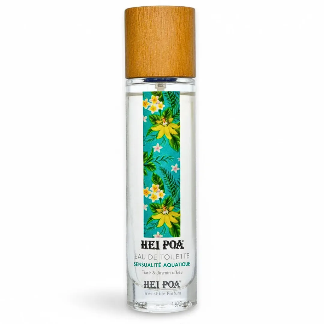 Hei Poa Eau De Toilette Sensualite Aquatique Tiare&jasmin 50ml