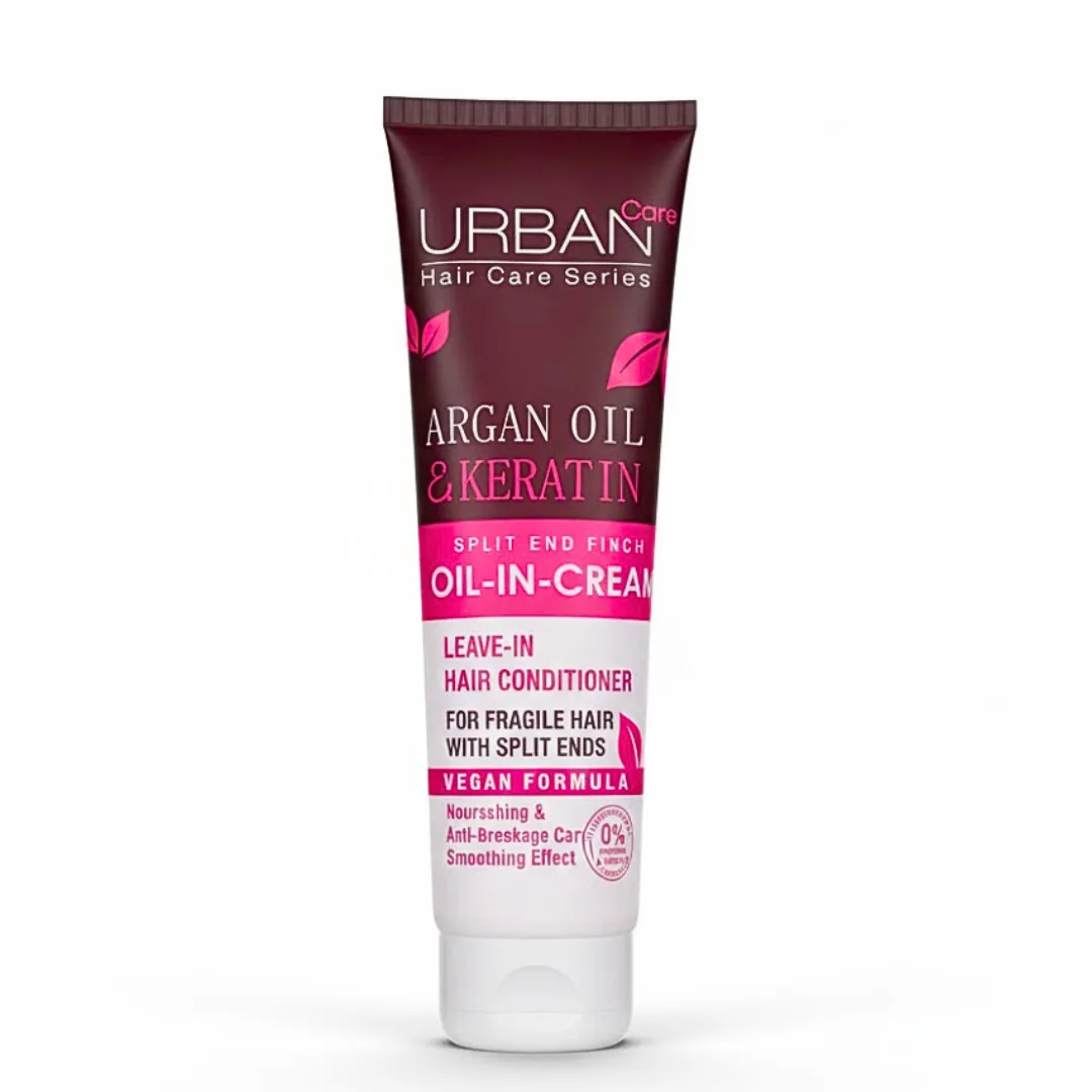 Urban Care Huile Cream Nourissant Argan & keratin 150ml